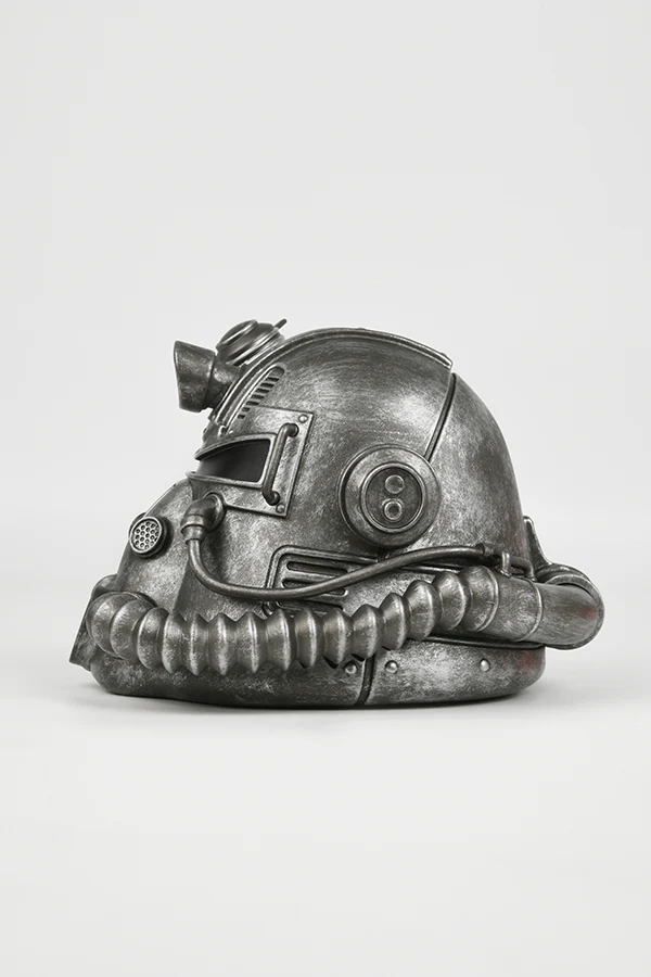 Fallout T-51 Power Armor Helmet Mini Desktop Statue - Image 16