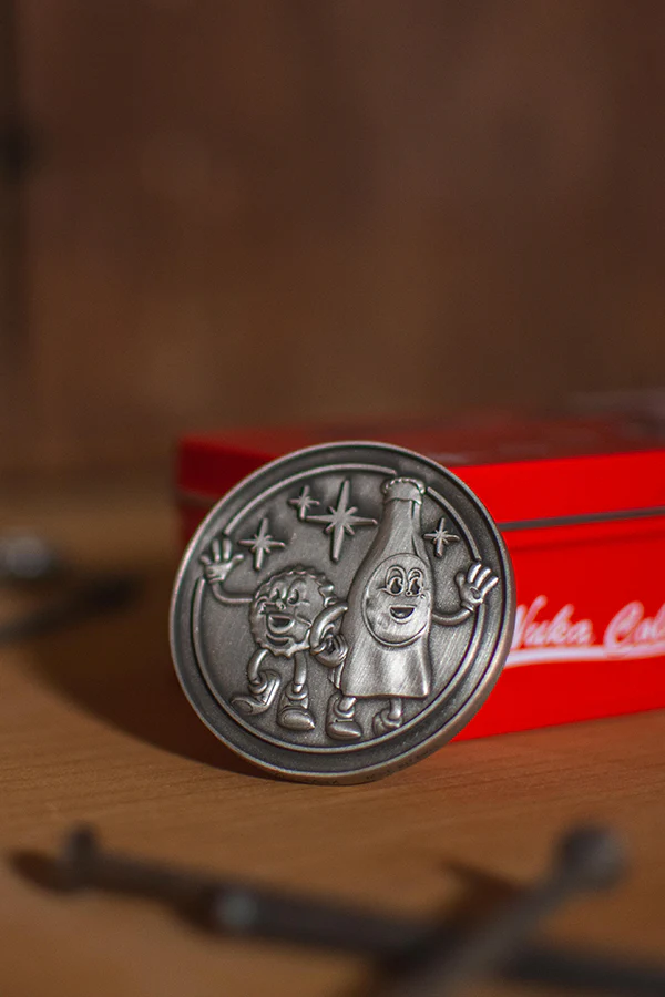 Fallout Nuka-Cola Coin Mini Fridge Tin - Image 4