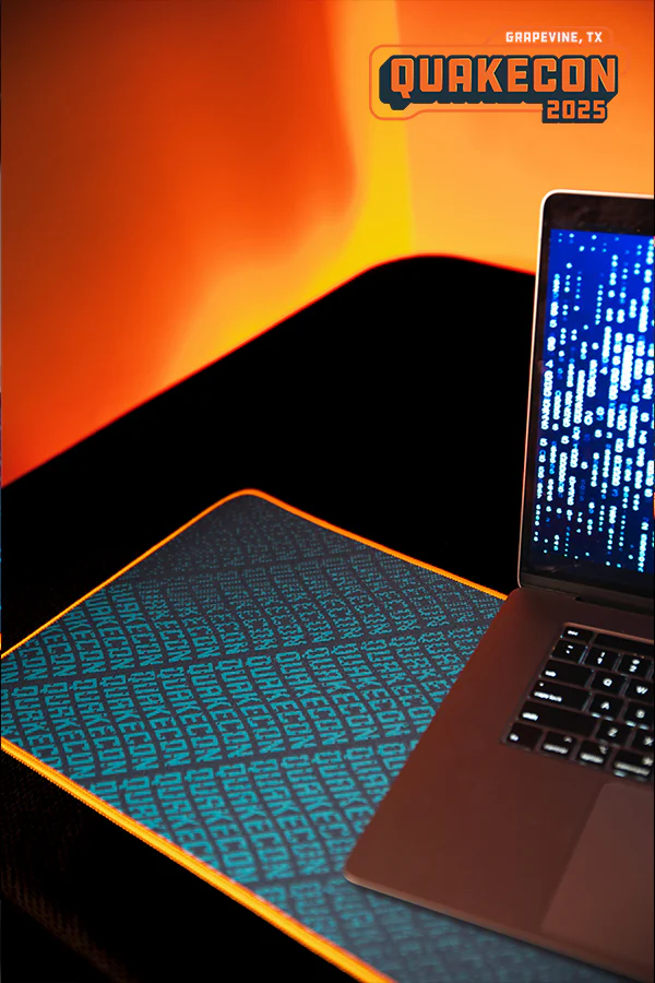 QuakeCon 2025 Oversized Mouse Pad - Image 3